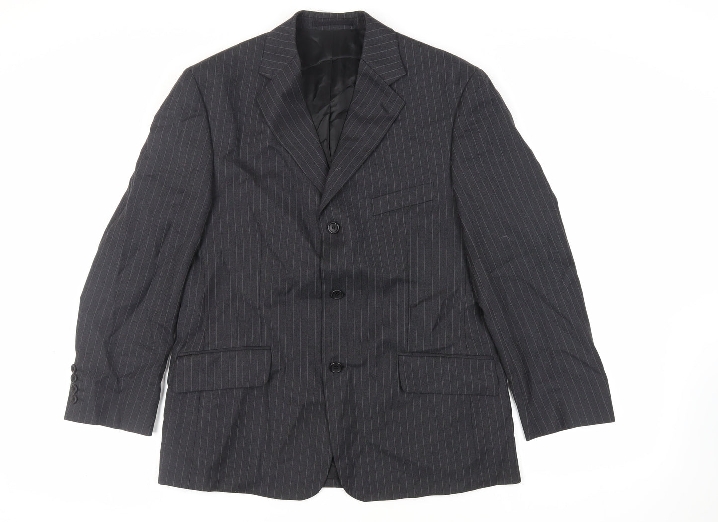 Mens UK Size 40 Varteks Regular Grey Suit Jacket