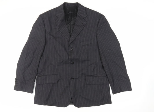 Mens UK Size 40 Varteks Regular Grey Suit Jacket