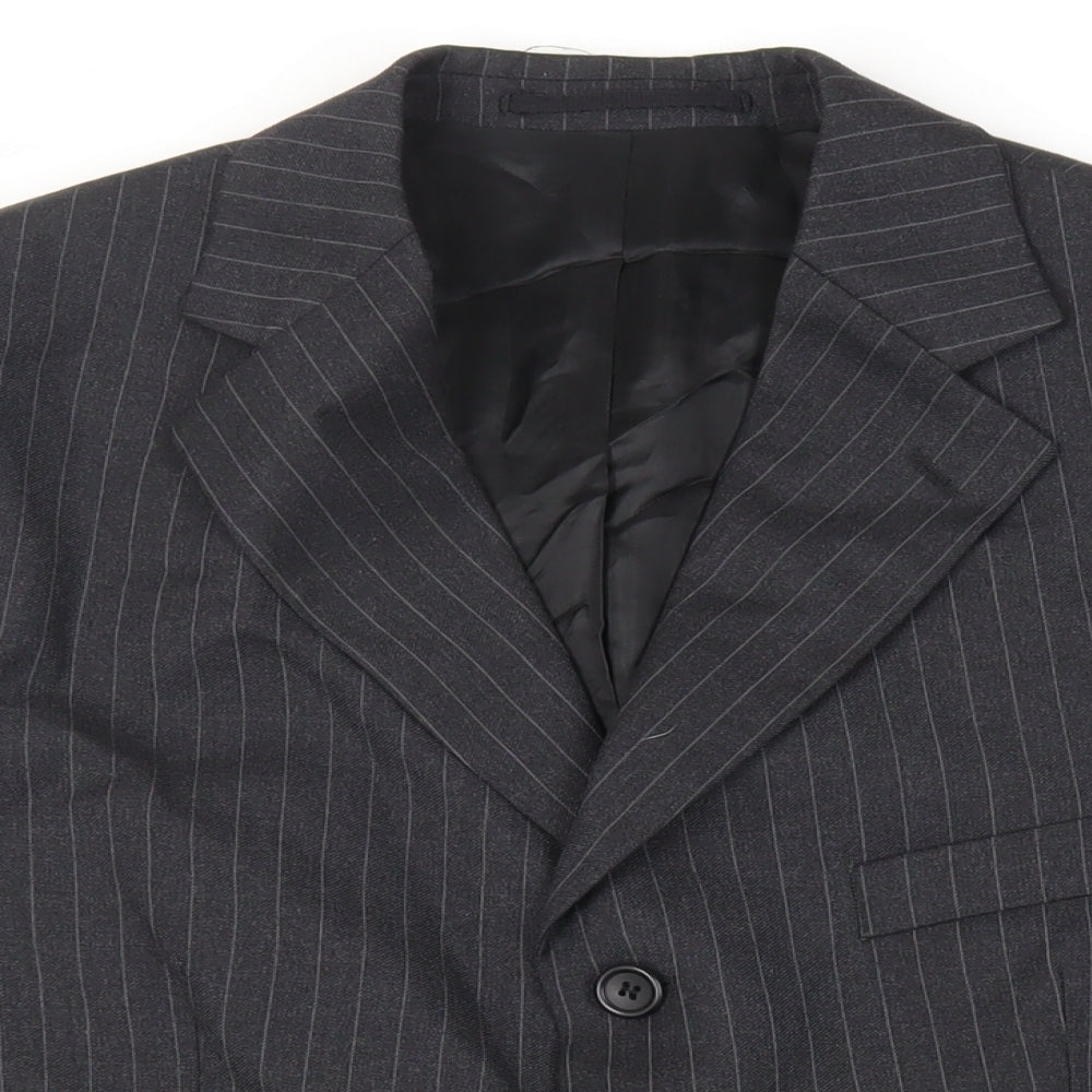Mens UK Size 40 Varteks Regular Grey Suit Jacket