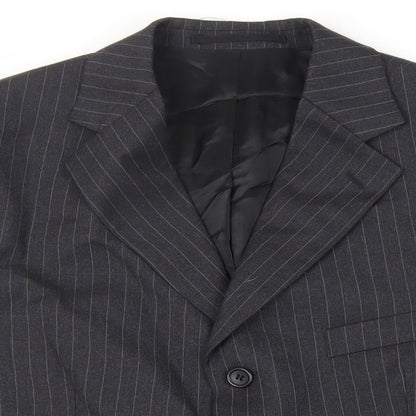 Mens UK Size 40 Varteks Regular Grey Suit Jacket
