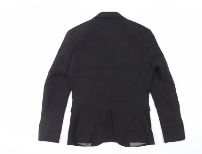 Mens UK Size 36 NEXT Regular Black Suit Jacket
