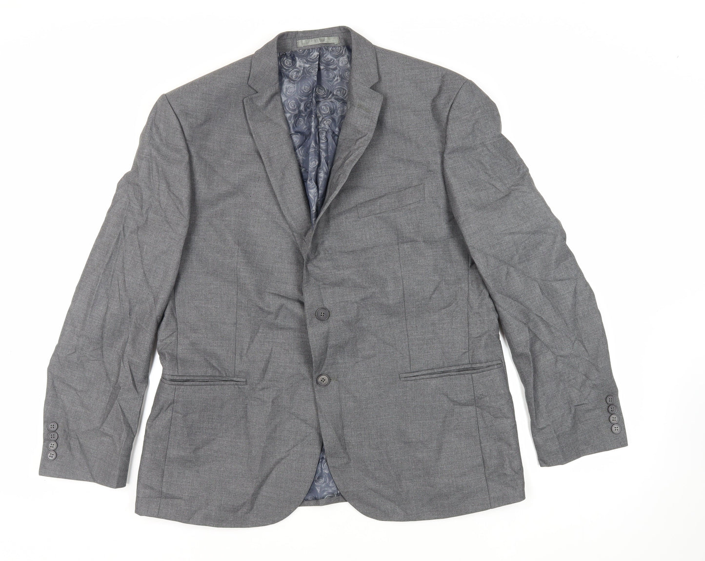 Mens UK Size 44 Scott & Taylor Regular Grey Suit Jacket