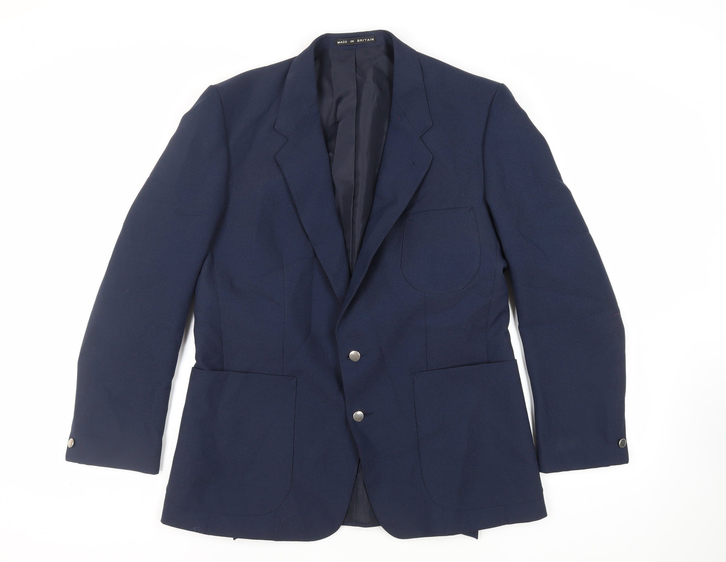 Mens UK Size 42 Greenwoods Regular Blue Suit Jacket
