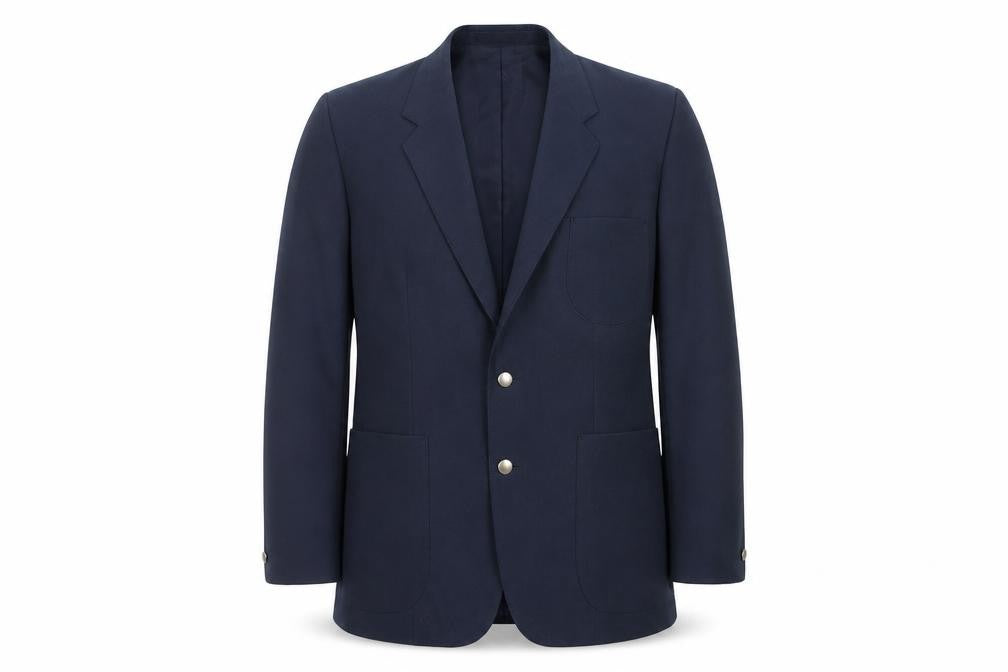 Mens UK Size 42 Greenwoods Regular Blue Suit Jacket