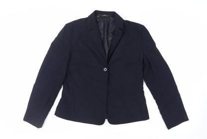 Womens UK Size 12 Marks and Spencer Blue Jacket