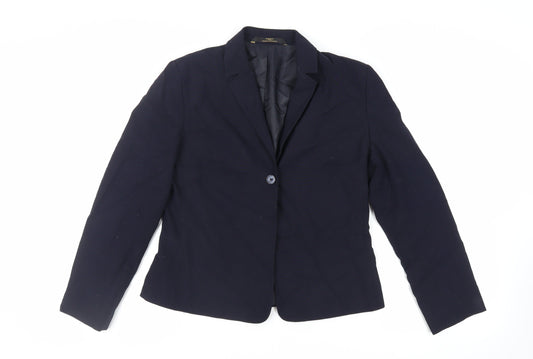 Womens UK Size 12 Marks and Spencer Blue Jacket