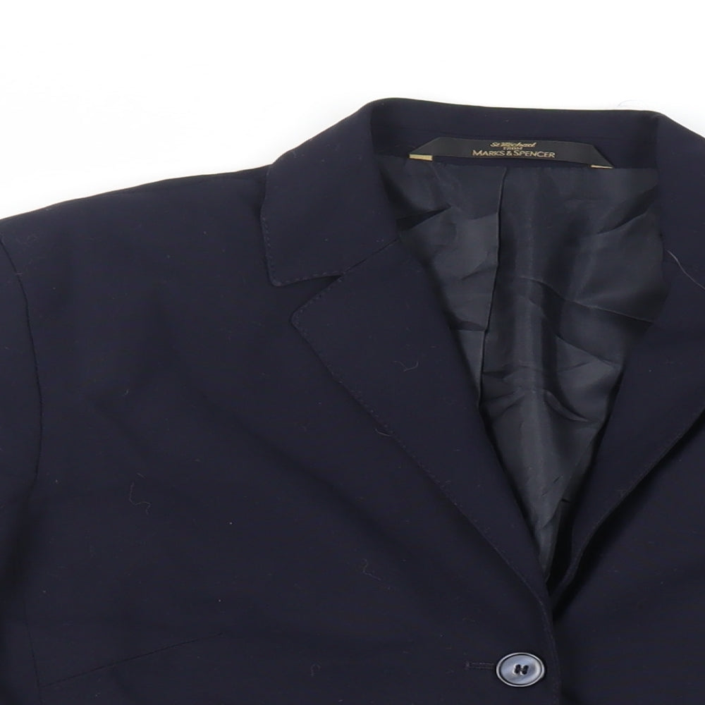 Womens UK Size 12 Marks and Spencer Blue Jacket