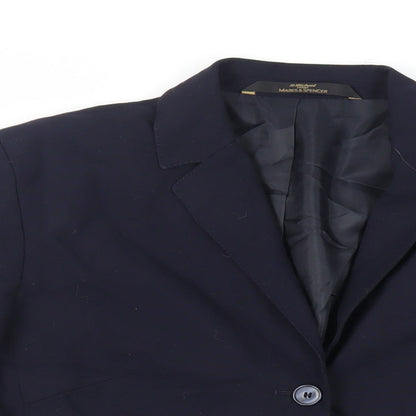 Womens UK Size 12 Marks and Spencer Blue Jacket