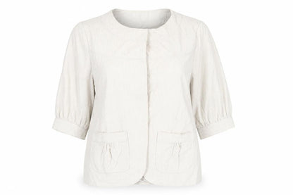 Womens UK Size 10 Marks and Spencer Beige Jacket