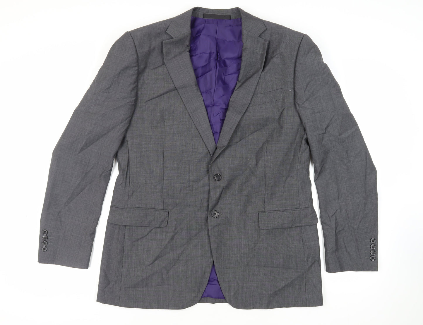 Mens UK Size 44 Marks and Spencer Regular Grey Suit Jacket