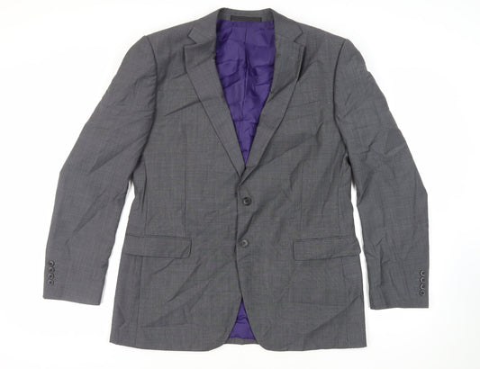 Mens UK Size 44 Marks and Spencer Regular Grey Suit Jacket