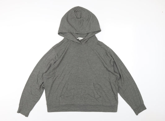 Womens UK Size L Marks and Spencer Green Pullover Hoodie