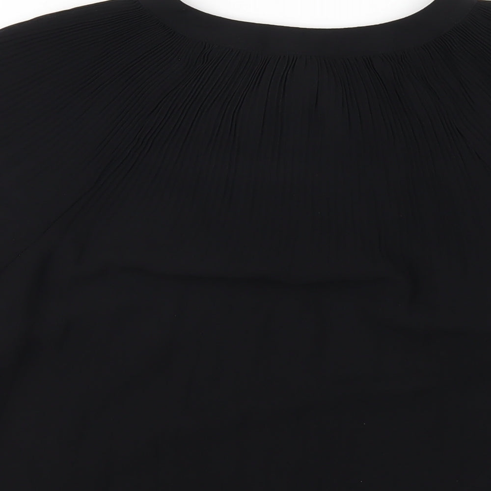 Womens UK Size S H&M Black Basic T-Shirt