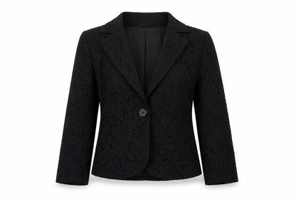 Womens UK Size 8 H&M Black Jacket
