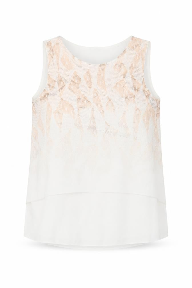Womens UK Size M Zara White Basic Tank