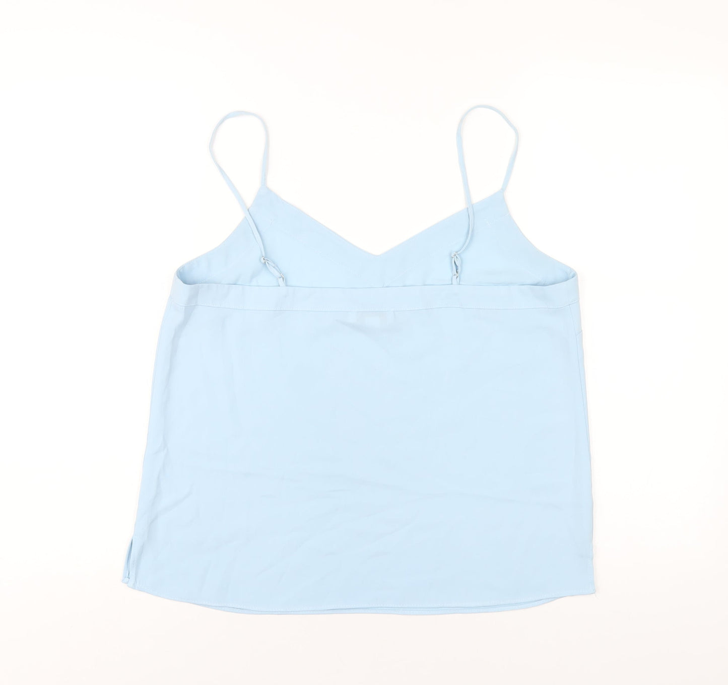 Womens UK Size 12 Topshop Blue Camisole T-Shirt