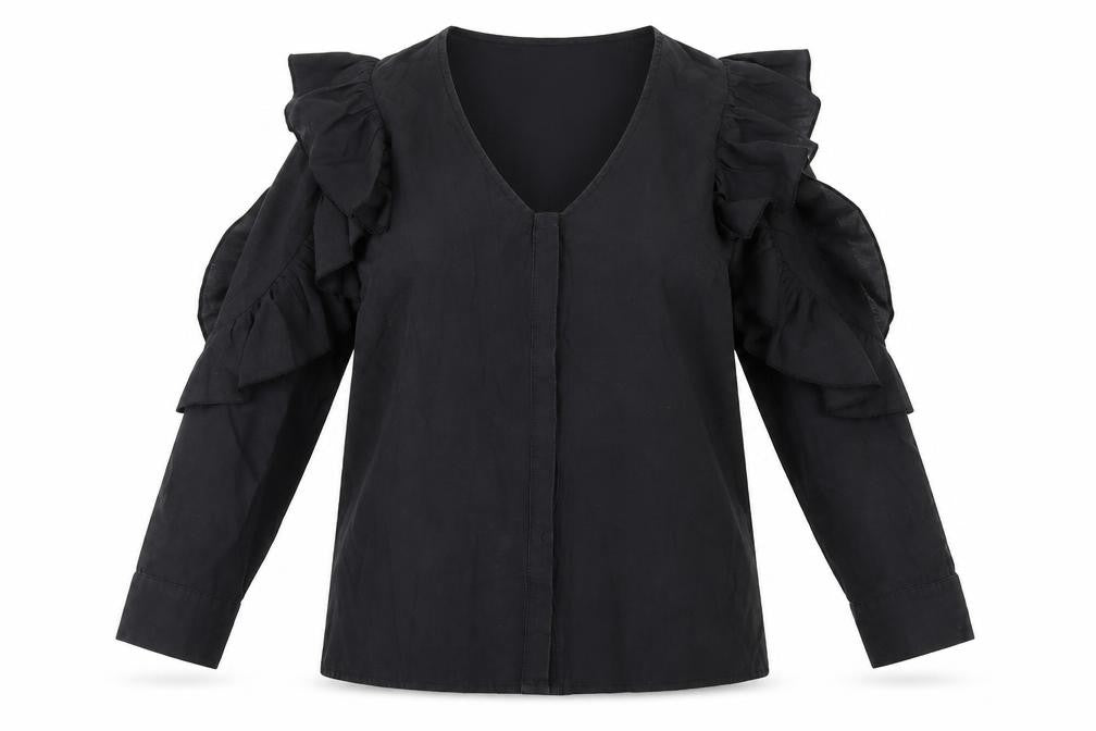 Womens UK Size 16 Boohoo Black Basic T-Shirt
