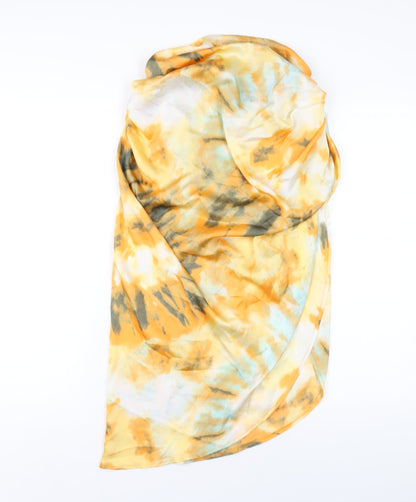 PRETTYLITTLETHING Womens Multicoloured Geometric Polyester A-Line Skirt Size 6 Zip