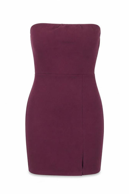 PRETTYLITTLETHING Womens Purple Polyester Bodycon Size 6 Square Neck Pullover