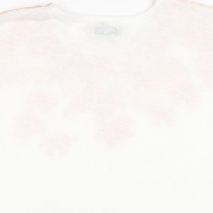 Womens UK Size 14 BASSINI White Basic T-Shirt