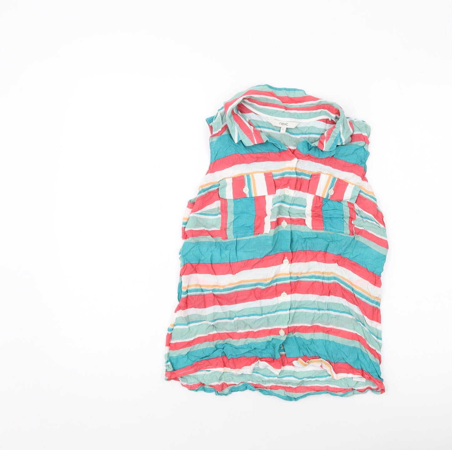 Womens UK Size 10 NEXT Multicoloured Basic Tank
