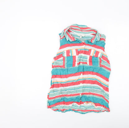 Womens UK Size 10 NEXT Multicoloured Basic Tank