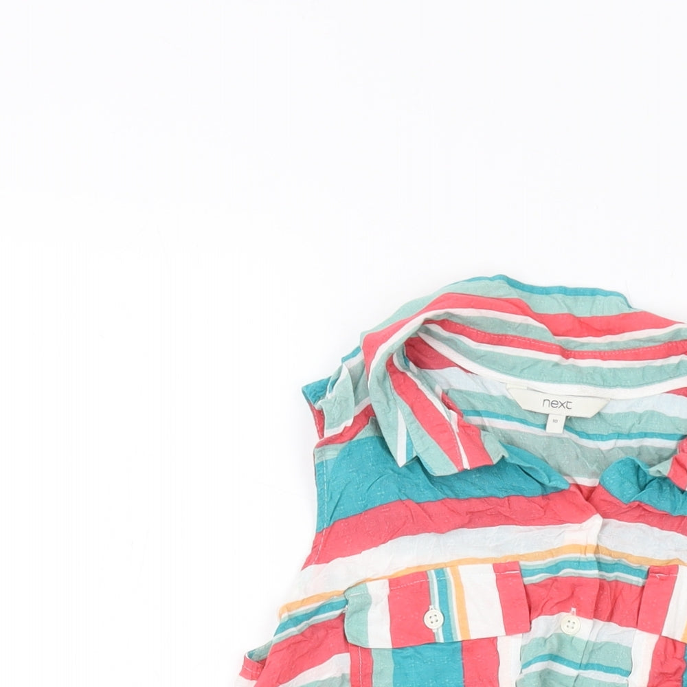 Womens UK Size 10 NEXT Multicoloured Basic Tank