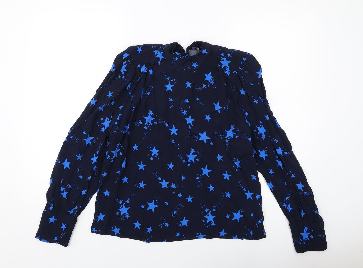 Womens UK Size 10 Marks and Spencer Black Basic Blouse