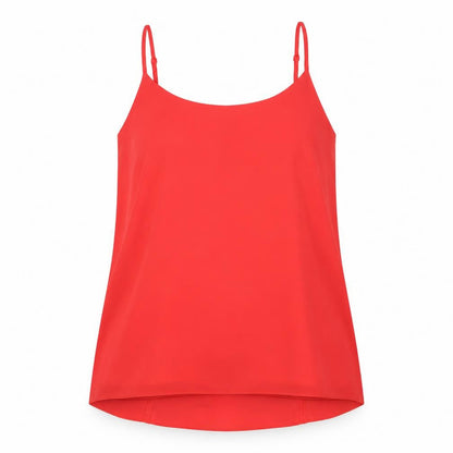 Womens UK Size 10 Oasis Red Basic Tank
