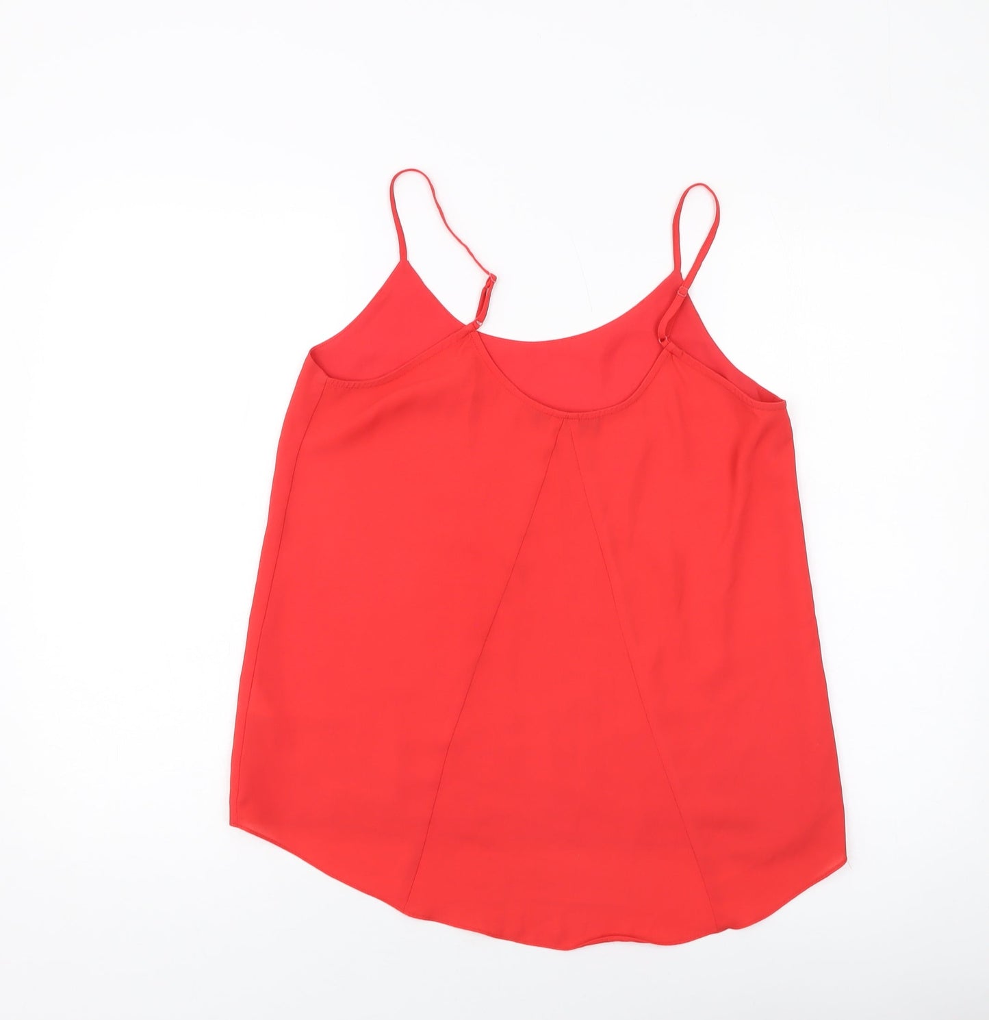 Womens UK Size 10 Oasis Red Basic Tank
