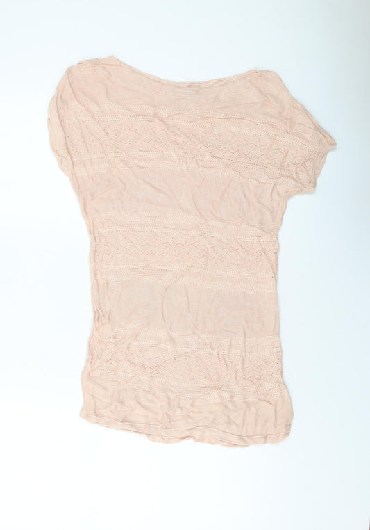 Womens UK Size M Gap Pink Pullover Jumper