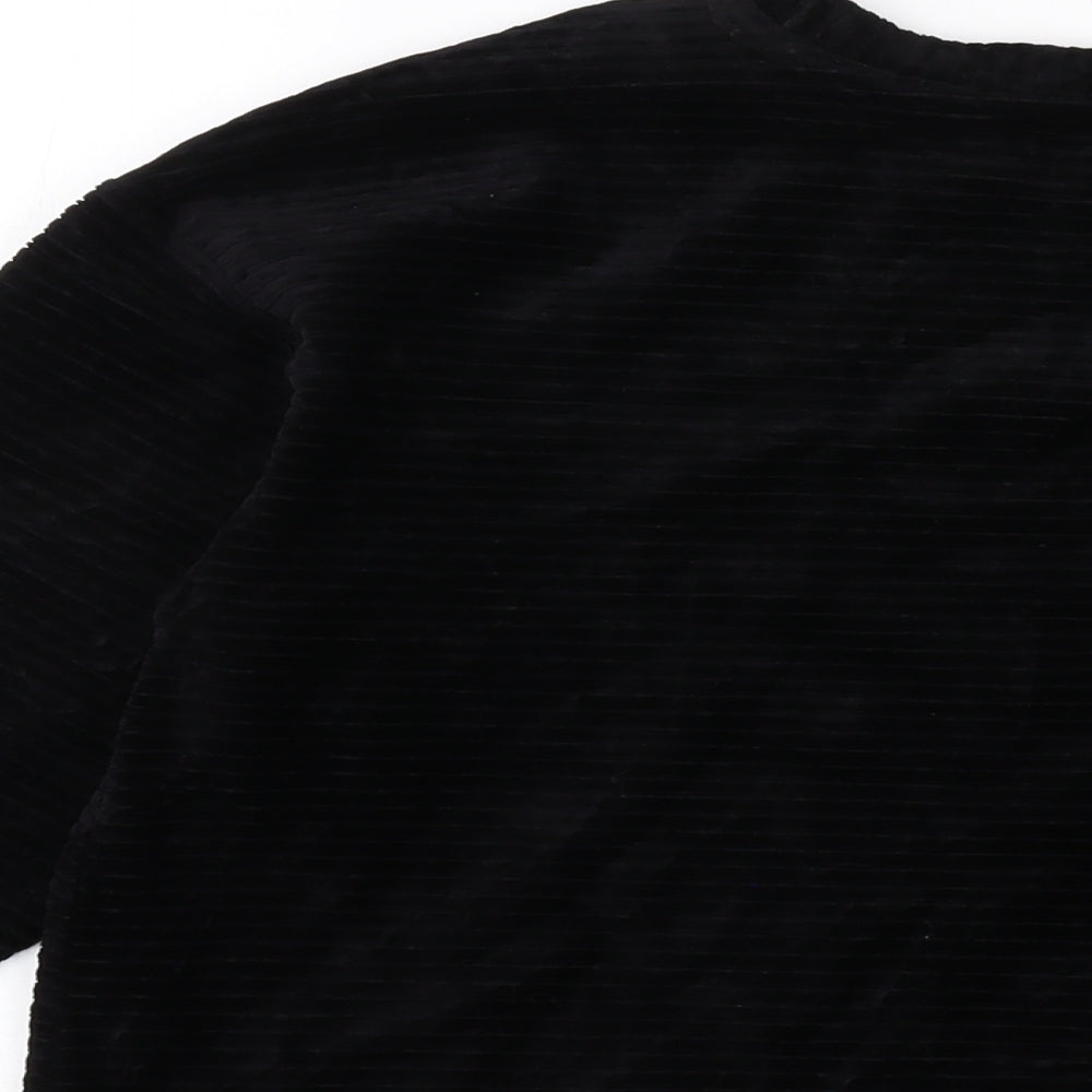Womens UK Size 12 Per Una Black Basic Blouse