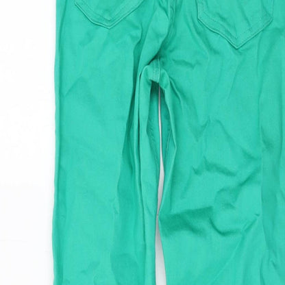 Womens UK Size 6 Marks and Spencer Regular Fit Jegging Green Jeans