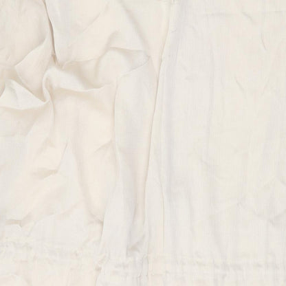 Womens UK Size 10 PRETTYLITTLETHING Beige Basic Blouse