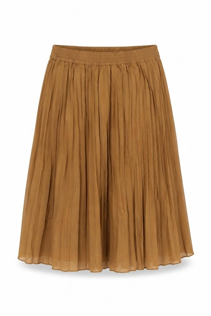 Womens UK Size 10 Cotton Traders Pleated Chiffon Skirt