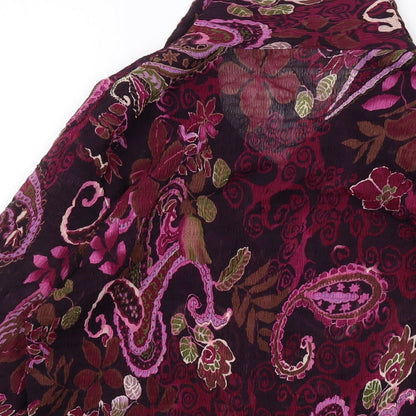 Womens UK Size 12 CC Purple Basic Blouse