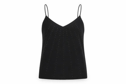 Womens UK Size 10 NEXT Black Basic Tank