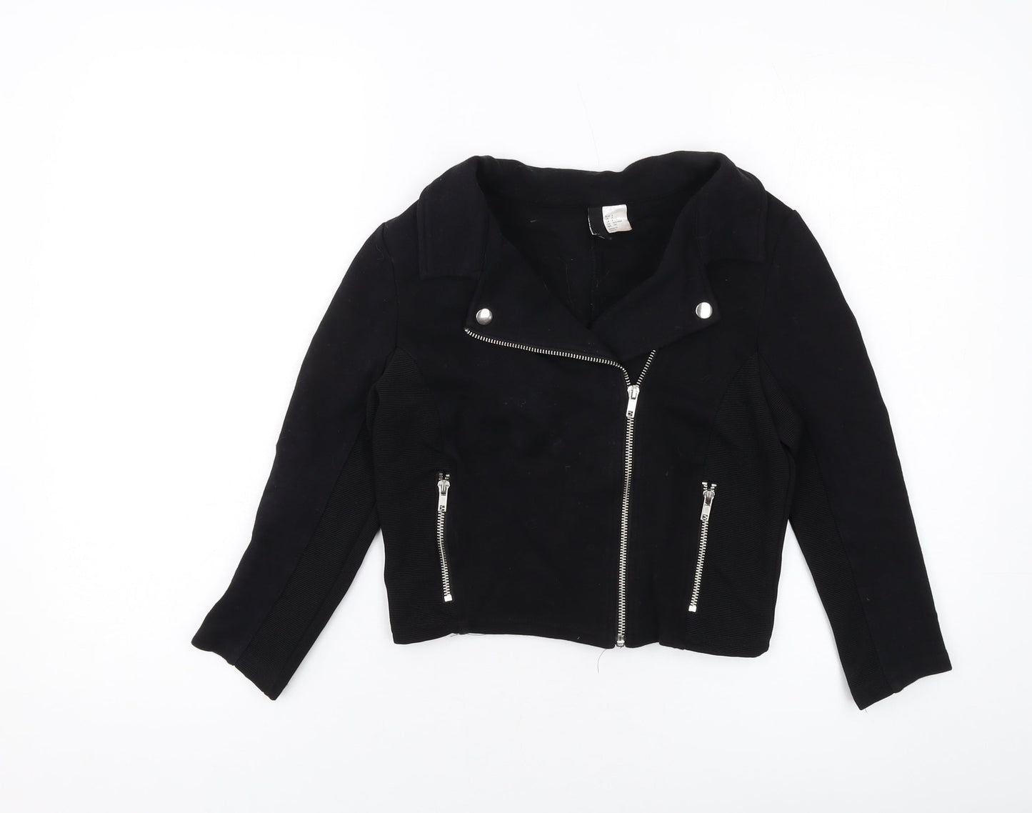 Womens UK Size S H&M Black Jacket