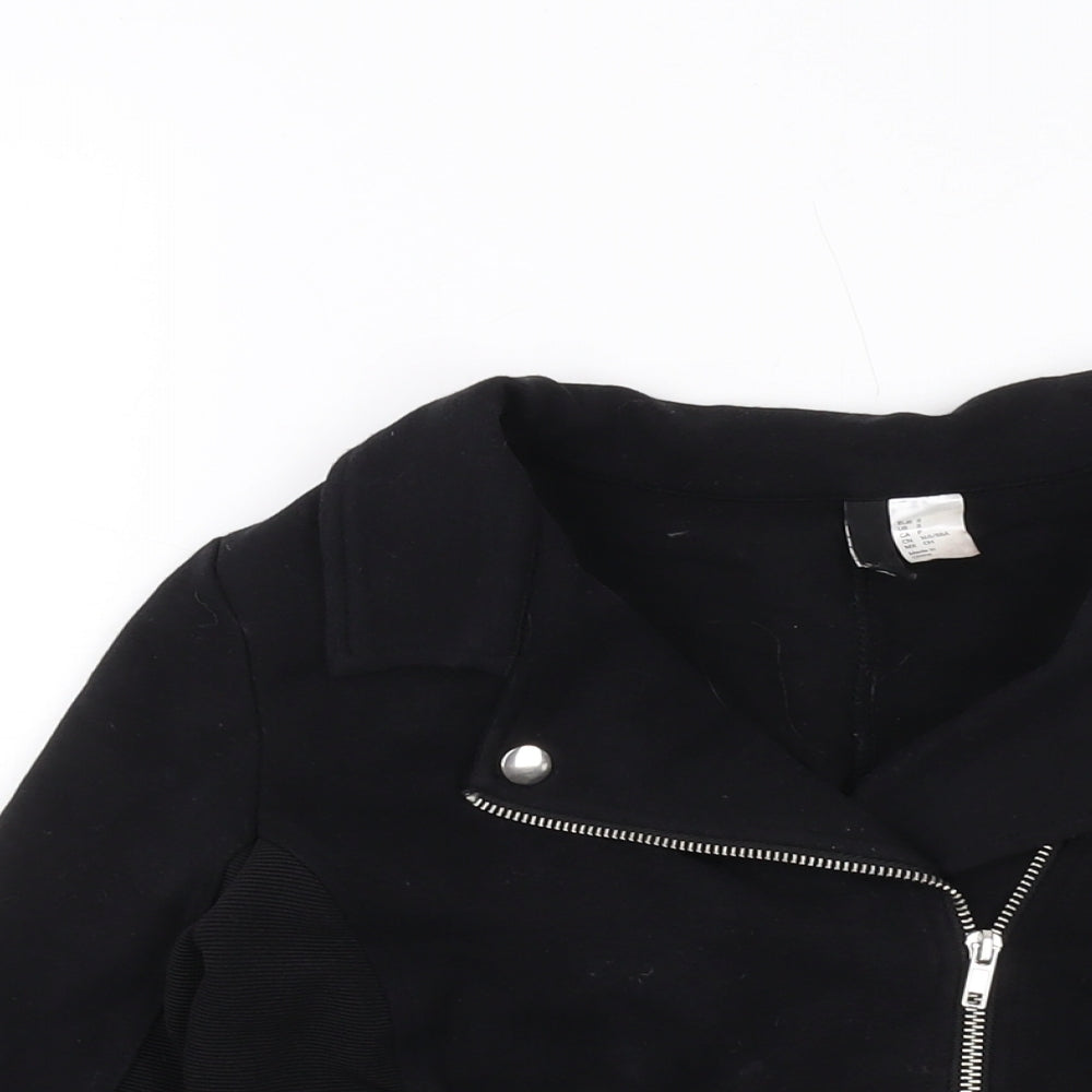 Womens UK Size S H&M Black Jacket