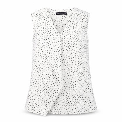Womens UK Size 8 Marks and Spencer White Basic Tank