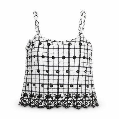 Womens UK Size 12 Topshop White Camisole Blouse