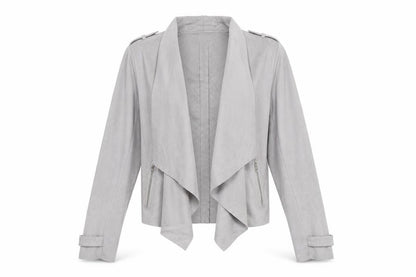 Womens UK Size 10 River Island Grey Jacket