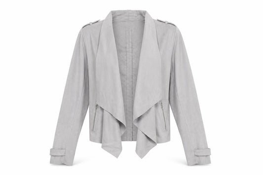 Womens UK Size 10 River Island Grey Jacket