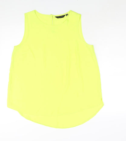 Womens UK Size 16 Dorothy Perkins Yellow Camisole Blouse