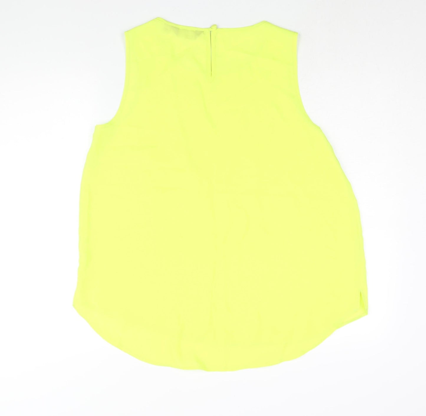 Womens UK Size 16 Dorothy Perkins Yellow Camisole Blouse