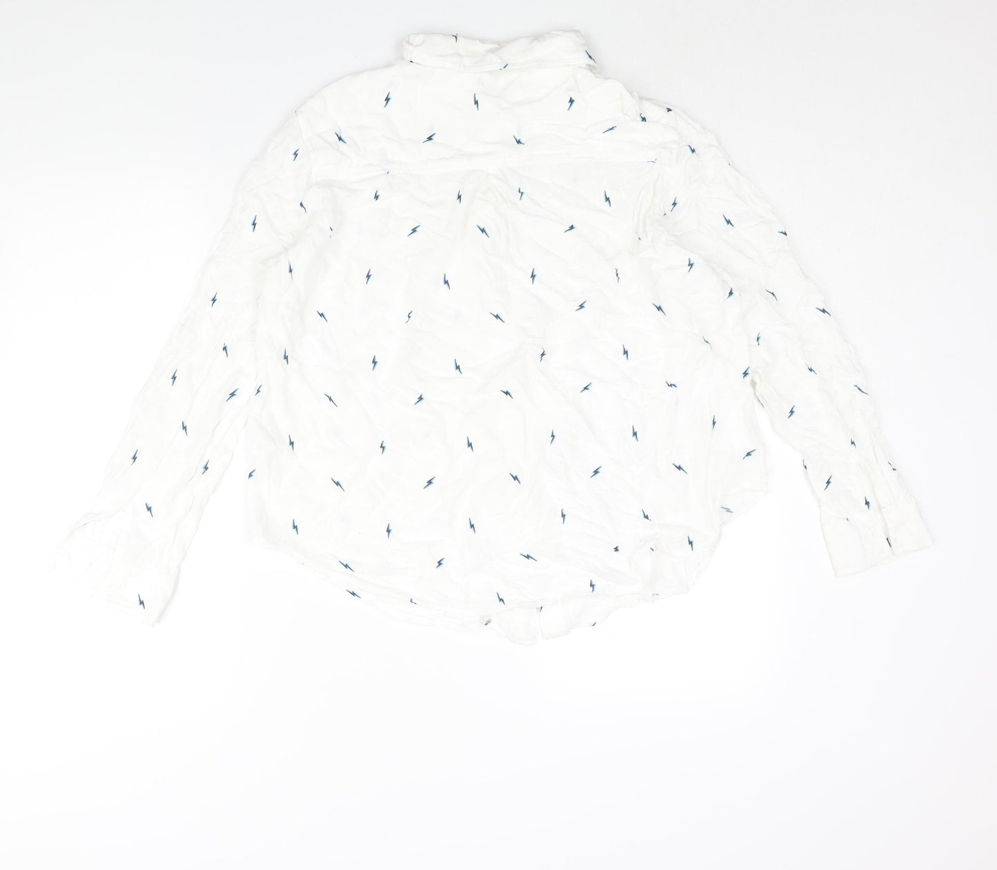 Womens UK Size 16 Khost White Basic Blouse