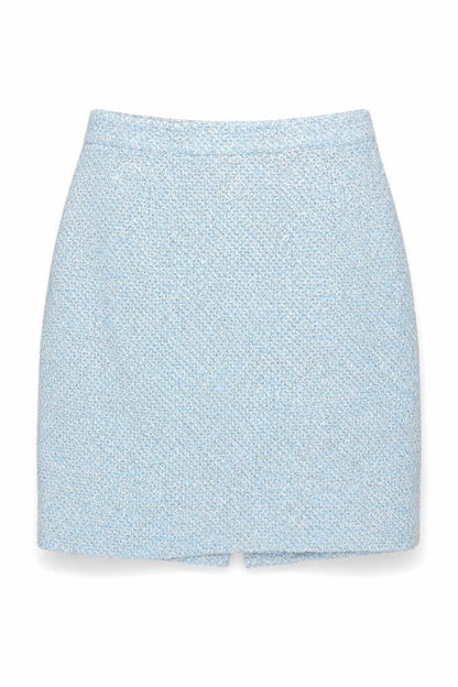 Womens UK Size 14 Etam Straight & Pencil Tweed Skirt