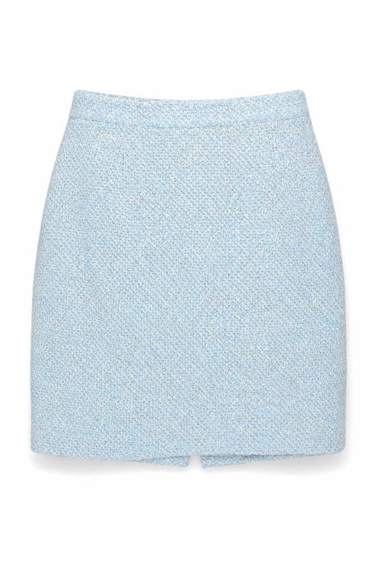 Womens UK Size 14 Etam Straight & Pencil Tweed Skirt