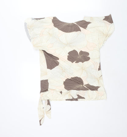 Womens UK Size 16 Marks and Spencer Ivory Basic Blouse