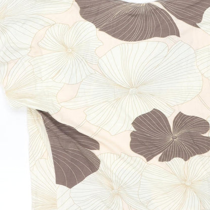 Womens UK Size 16 Marks and Spencer Ivory Basic Blouse